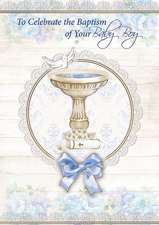 Card: Baptism To Celebrate Boy