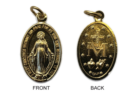 Medal: Gold Miraculous 22mm