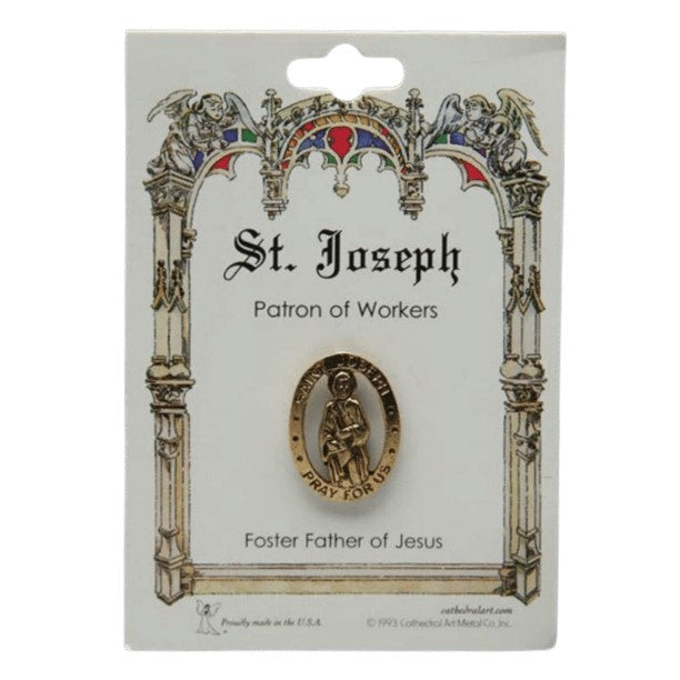 Pin: St Joseph Patron of Workers