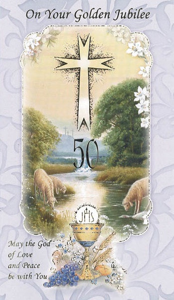 Card: On Your Golden Jubilee CDJ7007