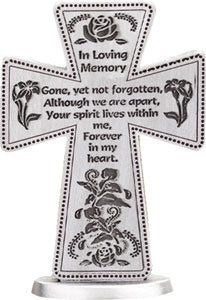 Cross: In Loving Memory Pewter