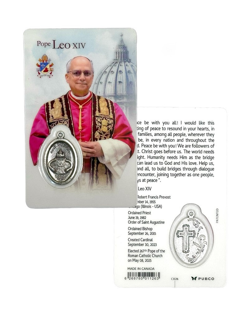 Laminated Card & Medal