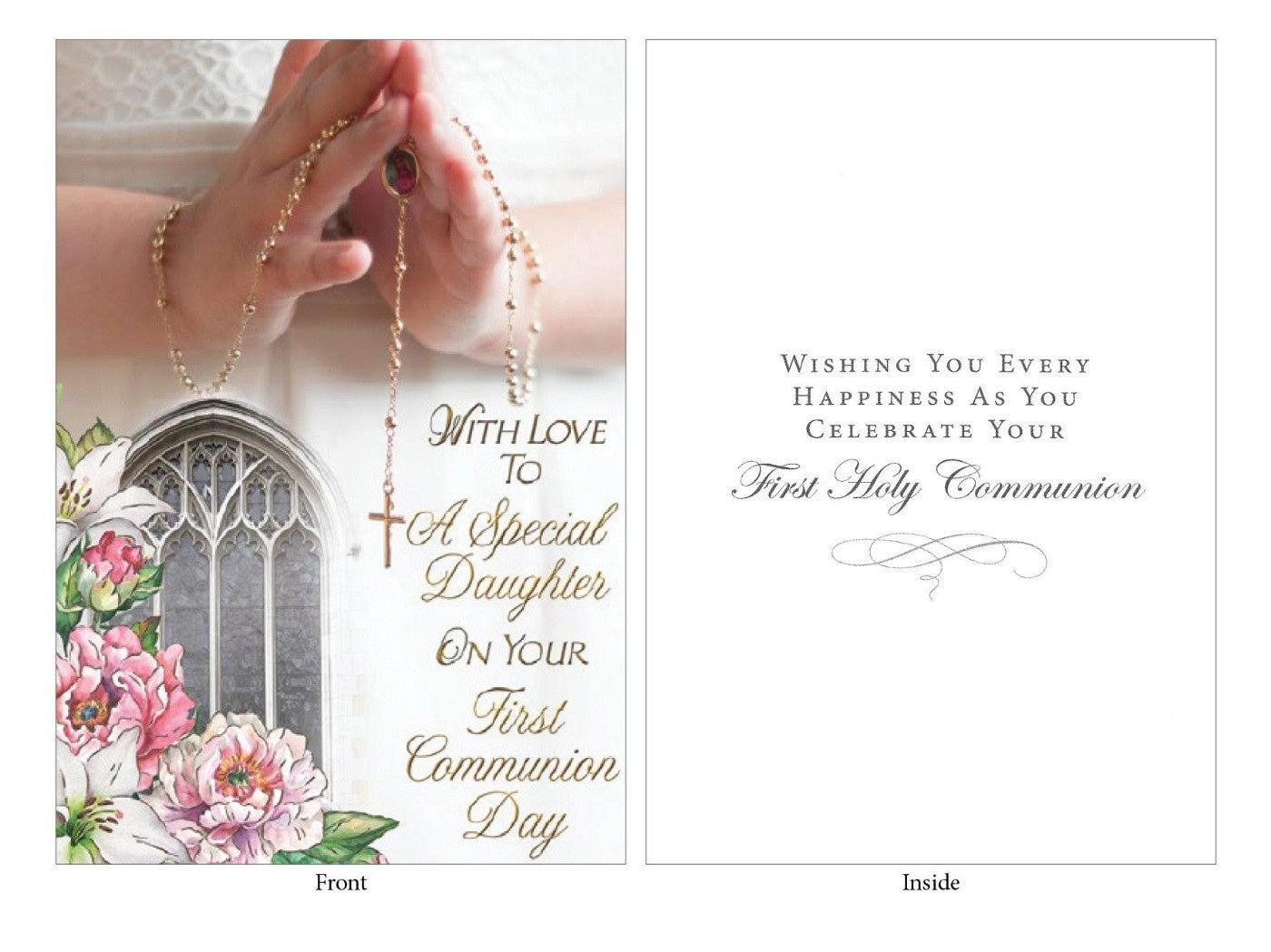 Card: First Holy Communion Special Daughter CD27552