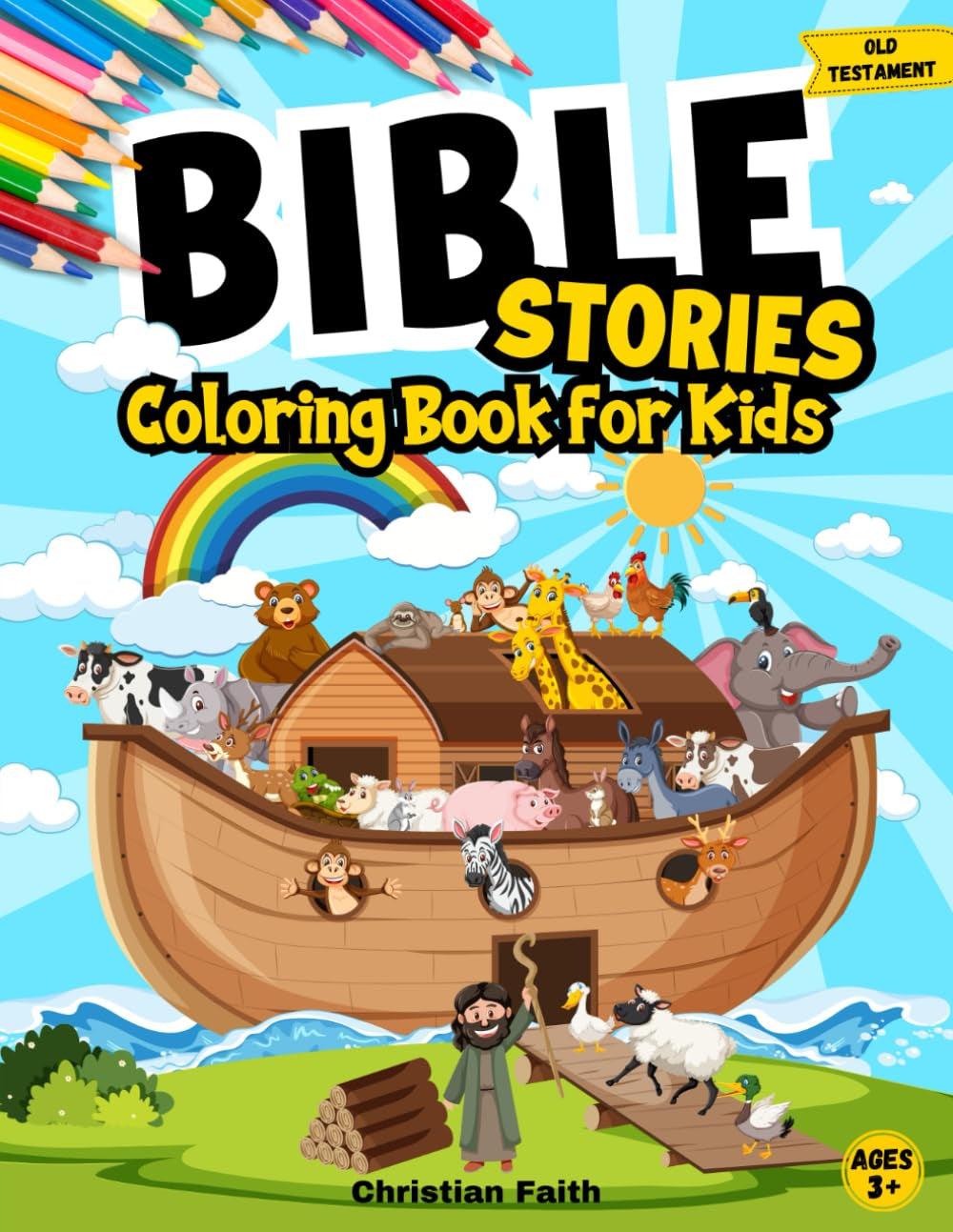 Bible Stories Colouring Book for Kids Old Testament