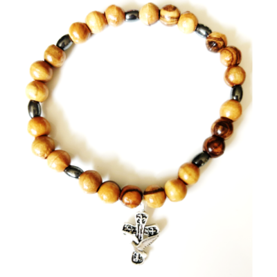 Bracelet: Olive Wood Confirmation