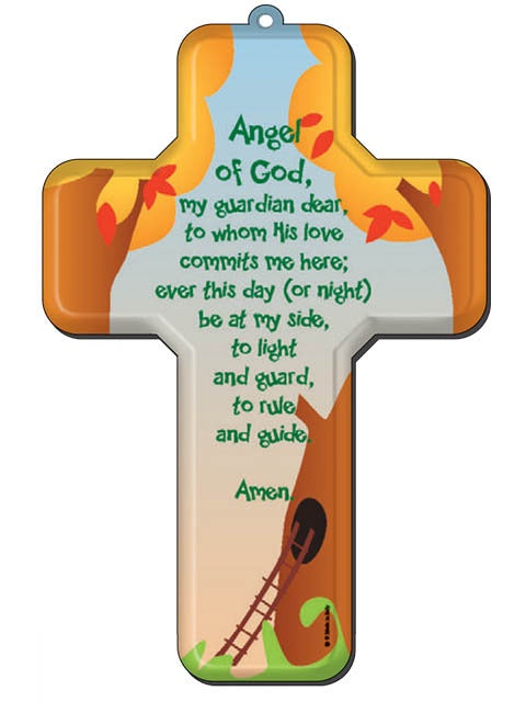 Cross: Angel of God Children's Cross