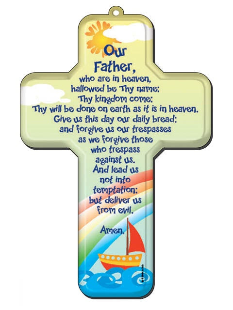 Cross: Our Father Children's Cross