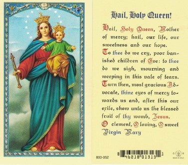 Holy Card: Our Lady Help of Christians