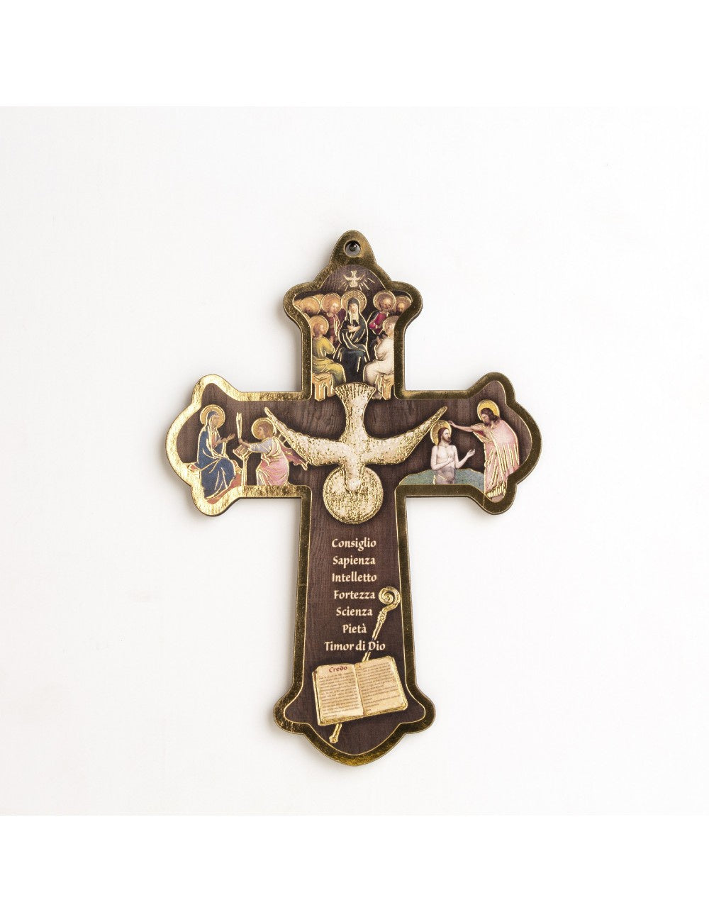 Cross: Holy Spirit Wooden 13cm
