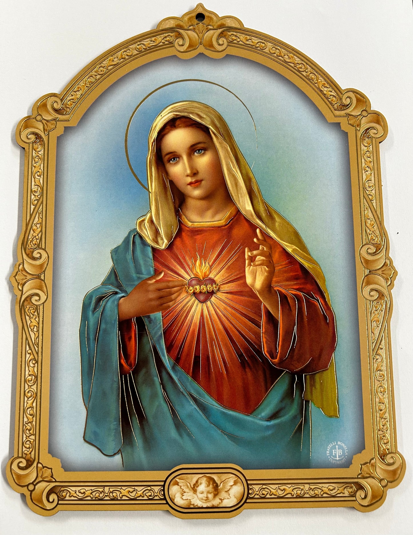 Plaque: Immaculate Heart of Mary