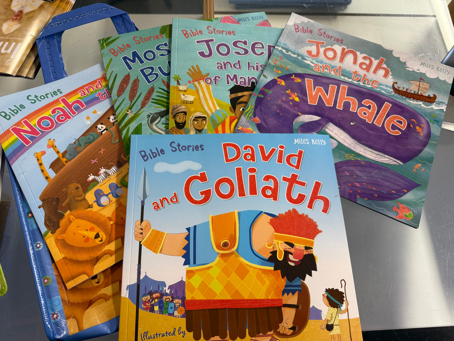Bible Stories 5 pack in carry bag