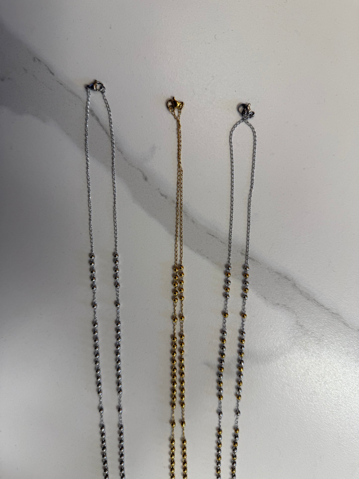 Necklace: Rosary with Miraculous medal