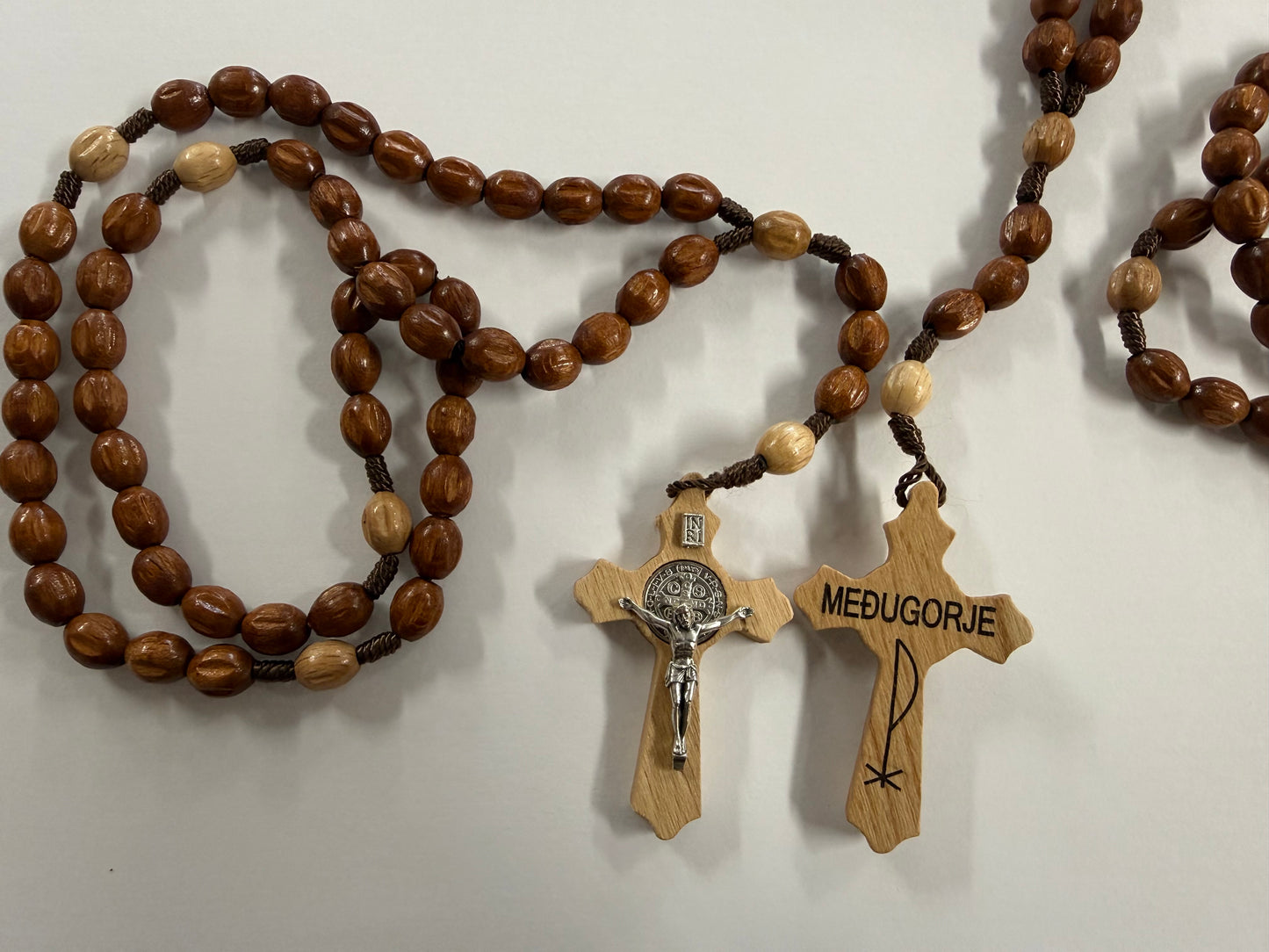 Rosary: Wooden from Medugorje