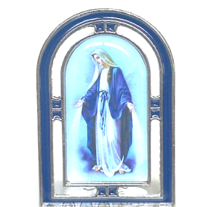 Plaque: Metal assorted 60mm x 40mm