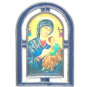 Plaque: Metal assorted 60mm x 40mm