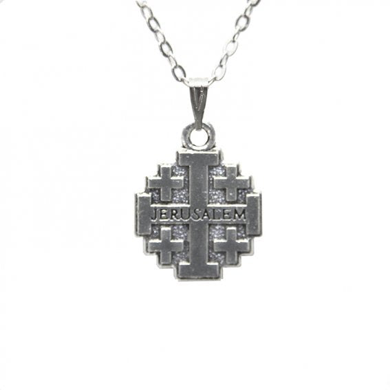 Pendant: Jerusalem Cross 14mm