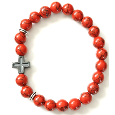 Bracelet: Gemstone Red