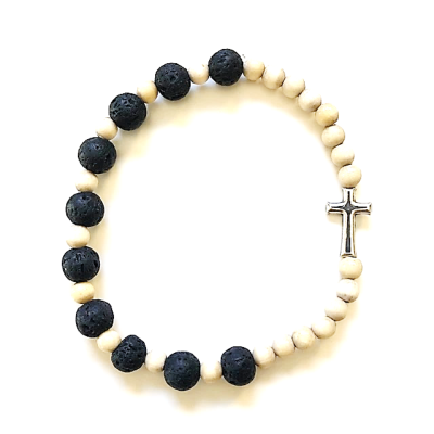 Bracelet: Lava Stone