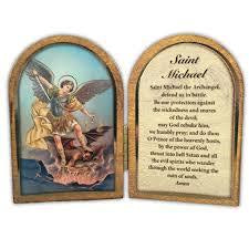 Diptych: St Michael Archangel