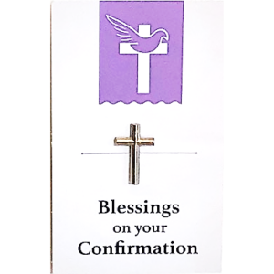 Lapel Pin: Confirmation Cross