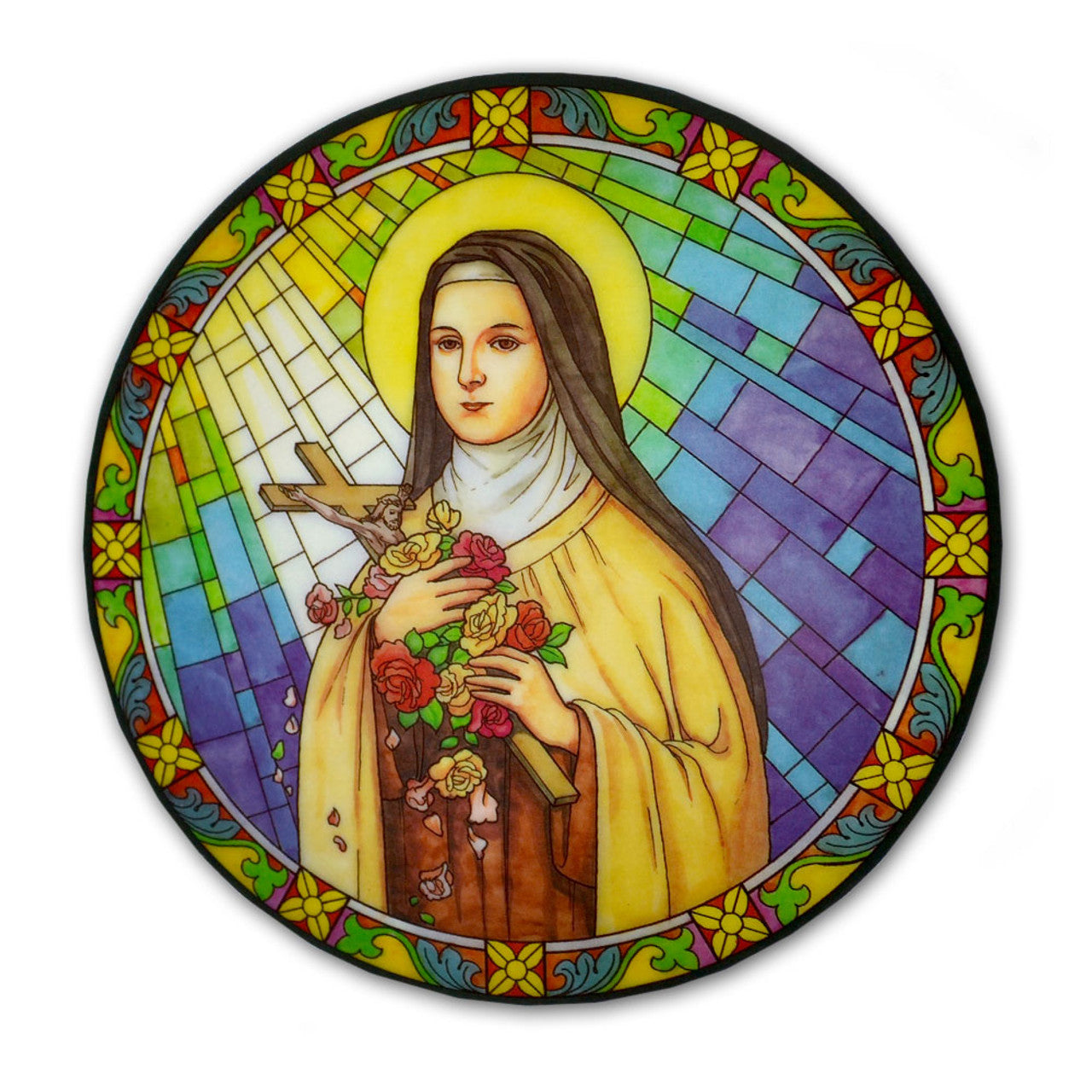 Suncatcher: Stained Glass Sticker