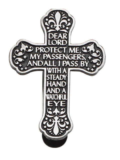 Sun Visor Clip: Motorist's Prayer
