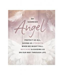 Plaque - Guardian Angel hanging/standing