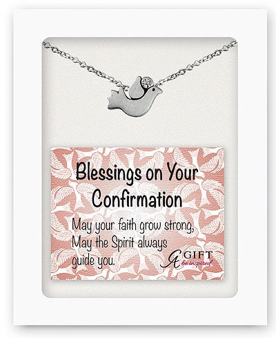 Necklace: Confirmation Dove