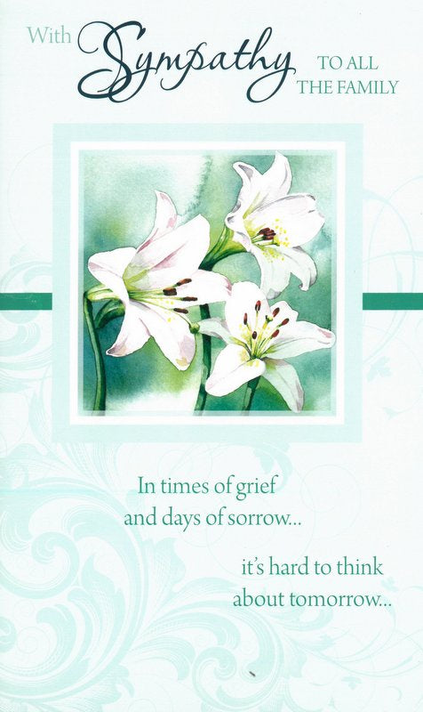 Card: With Sympathy to All the Family