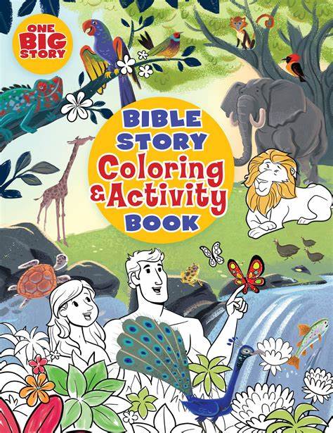 Bible Story Coloring & Activity Book