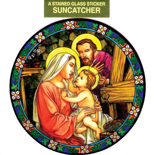Suncatcher: Stained Glass Sticker