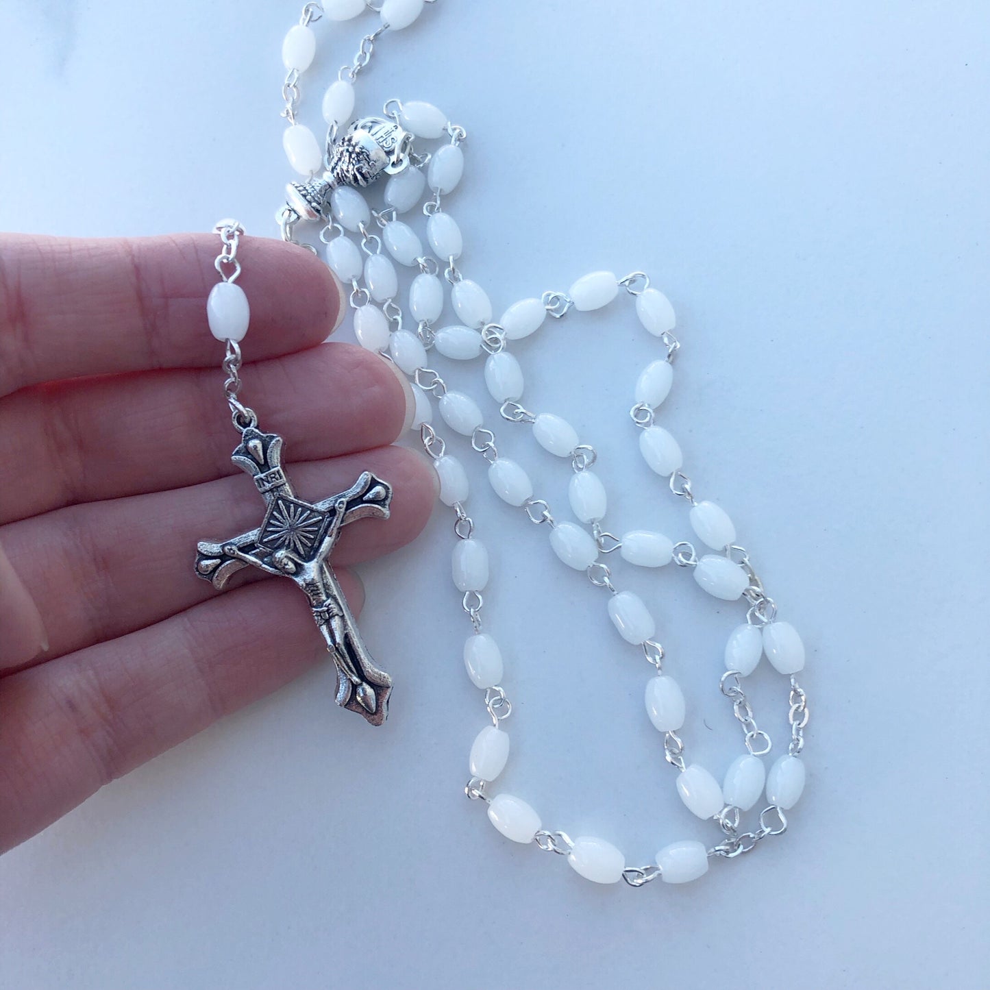 Rosary: First Holy Communion - White
