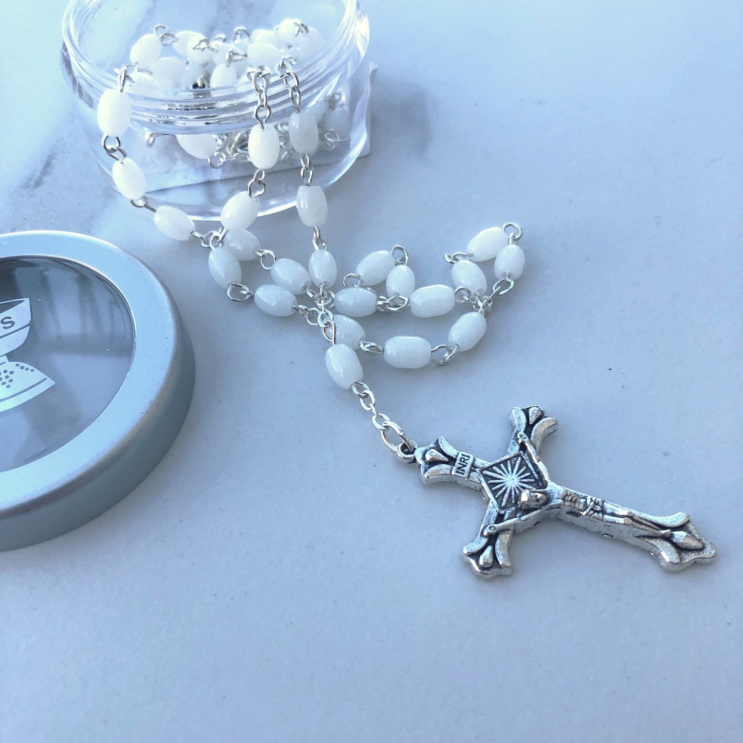Rosary: First Holy Communion - White