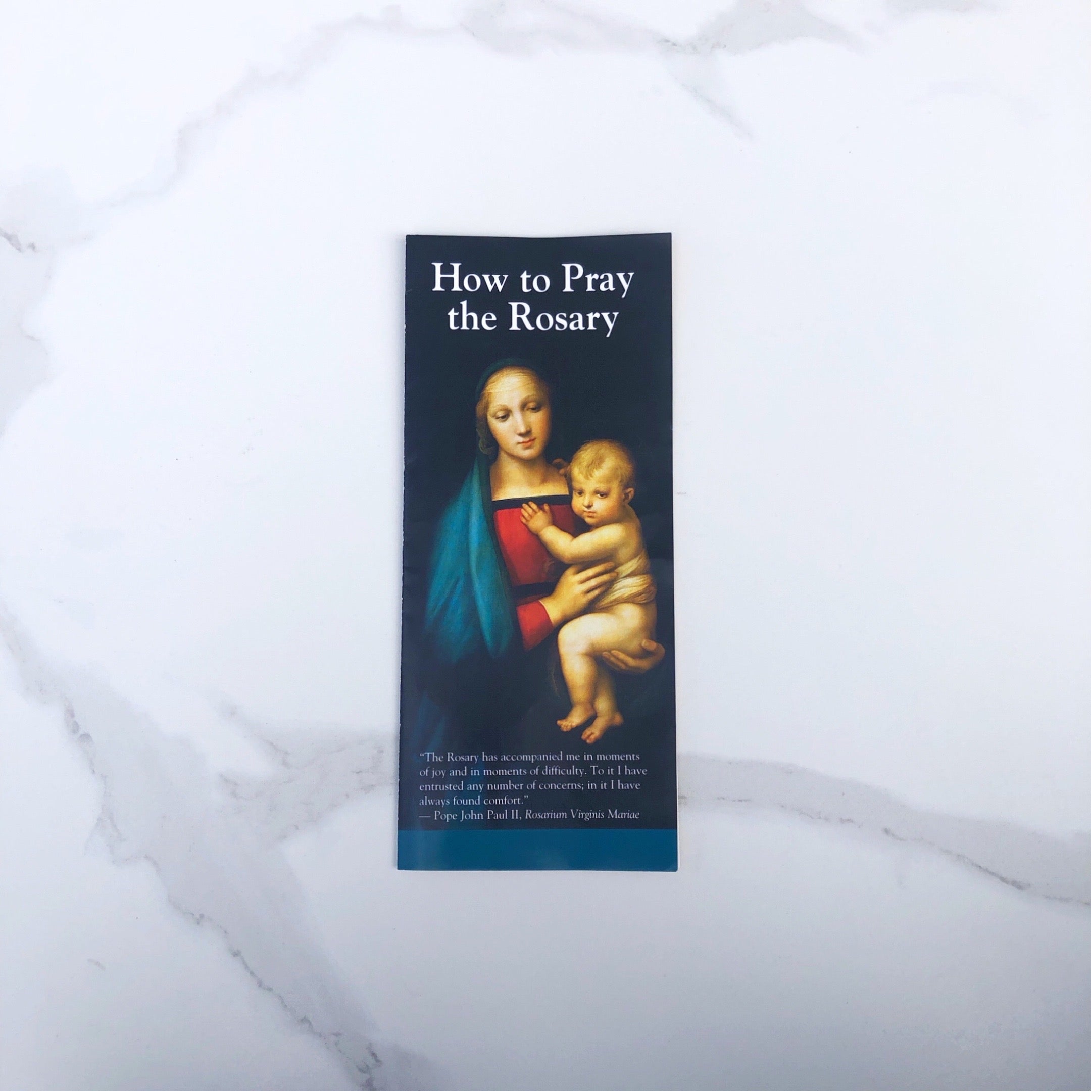 Pray The Rosary Leaflet Pray The Rosary Leaflet