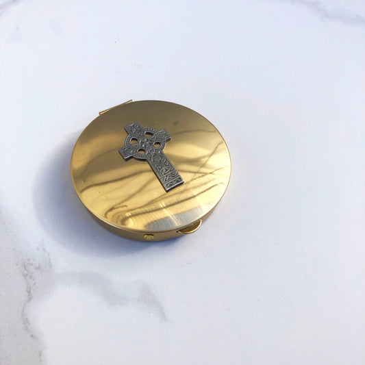 Pyx: Cross Gold