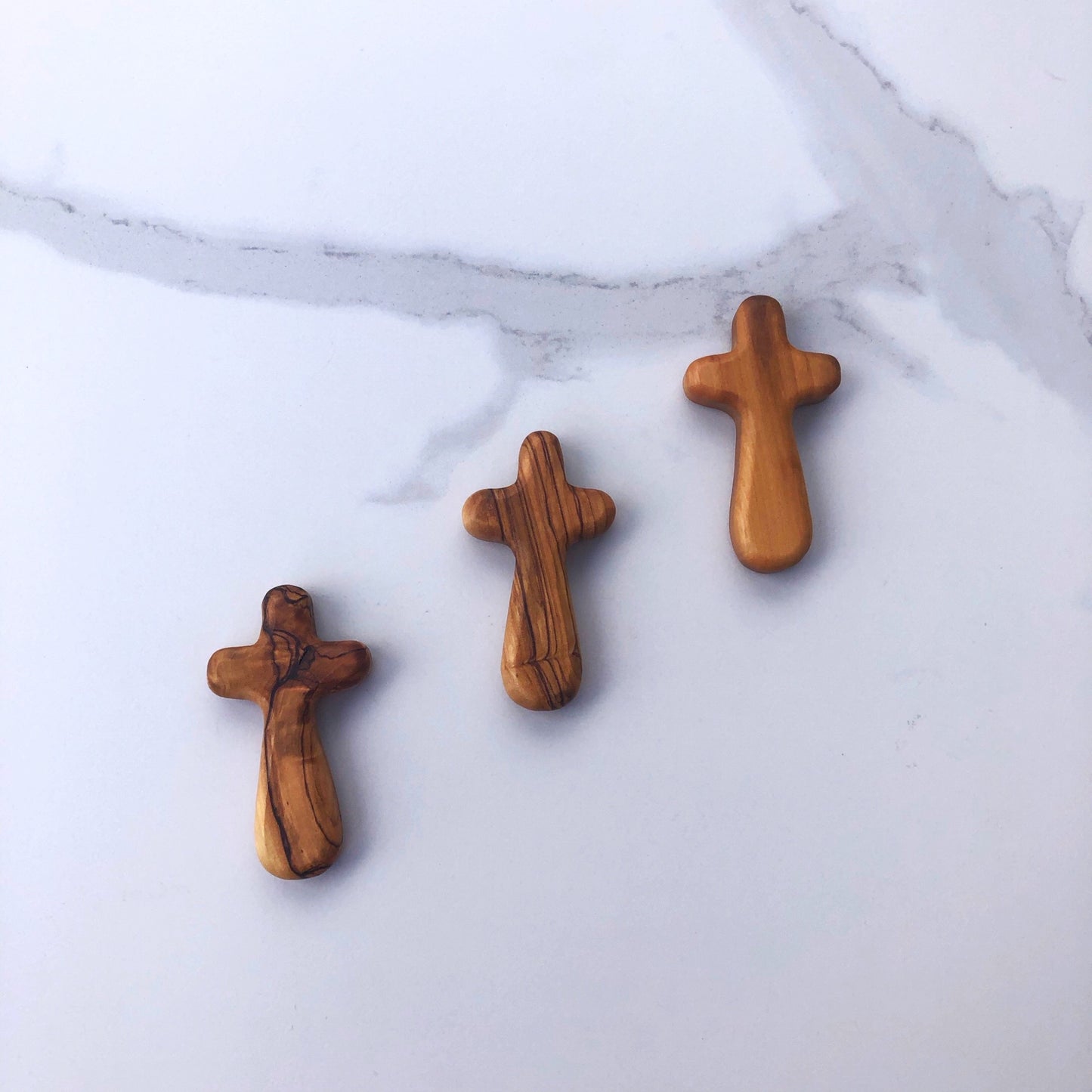 Cross: Comfort Olive Wood - small 7cm