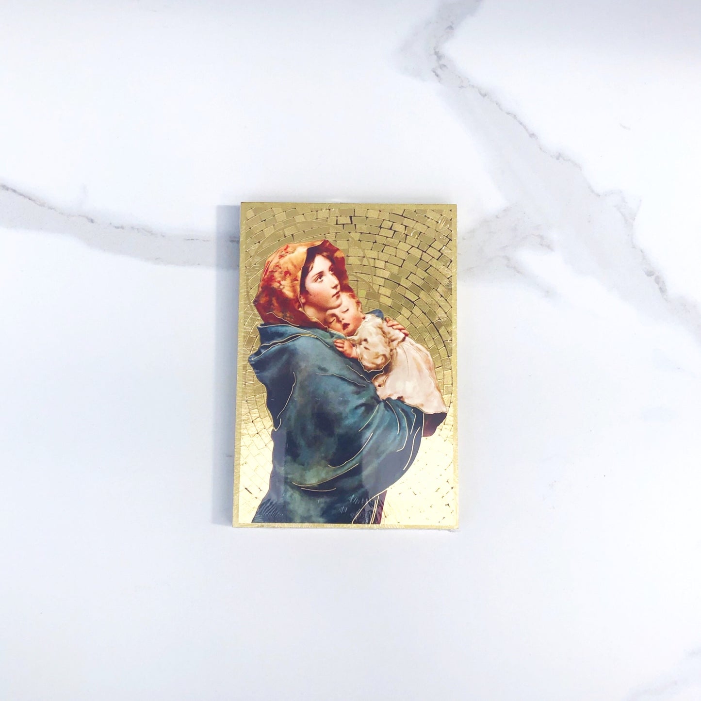 Plaque: Wood/Gold