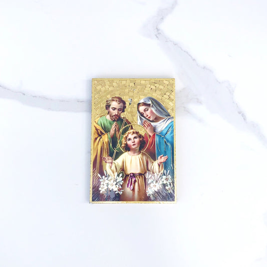 Plaque: Wood/Gold