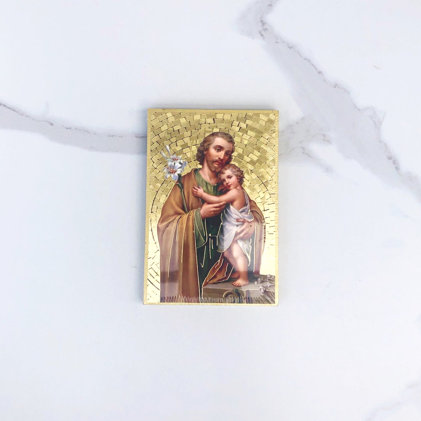 Plaque: Wood/Gold