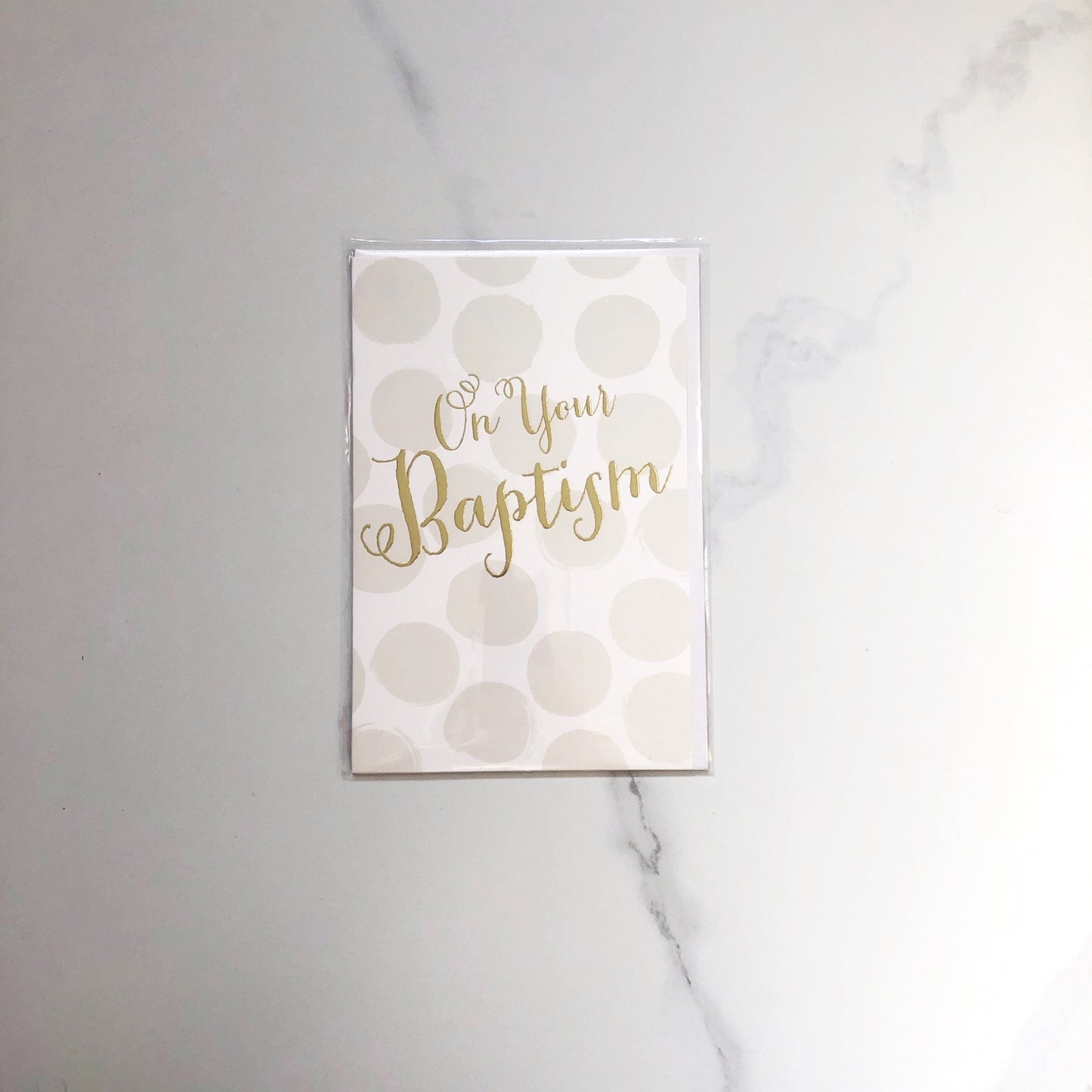 Card: Baptism Dots