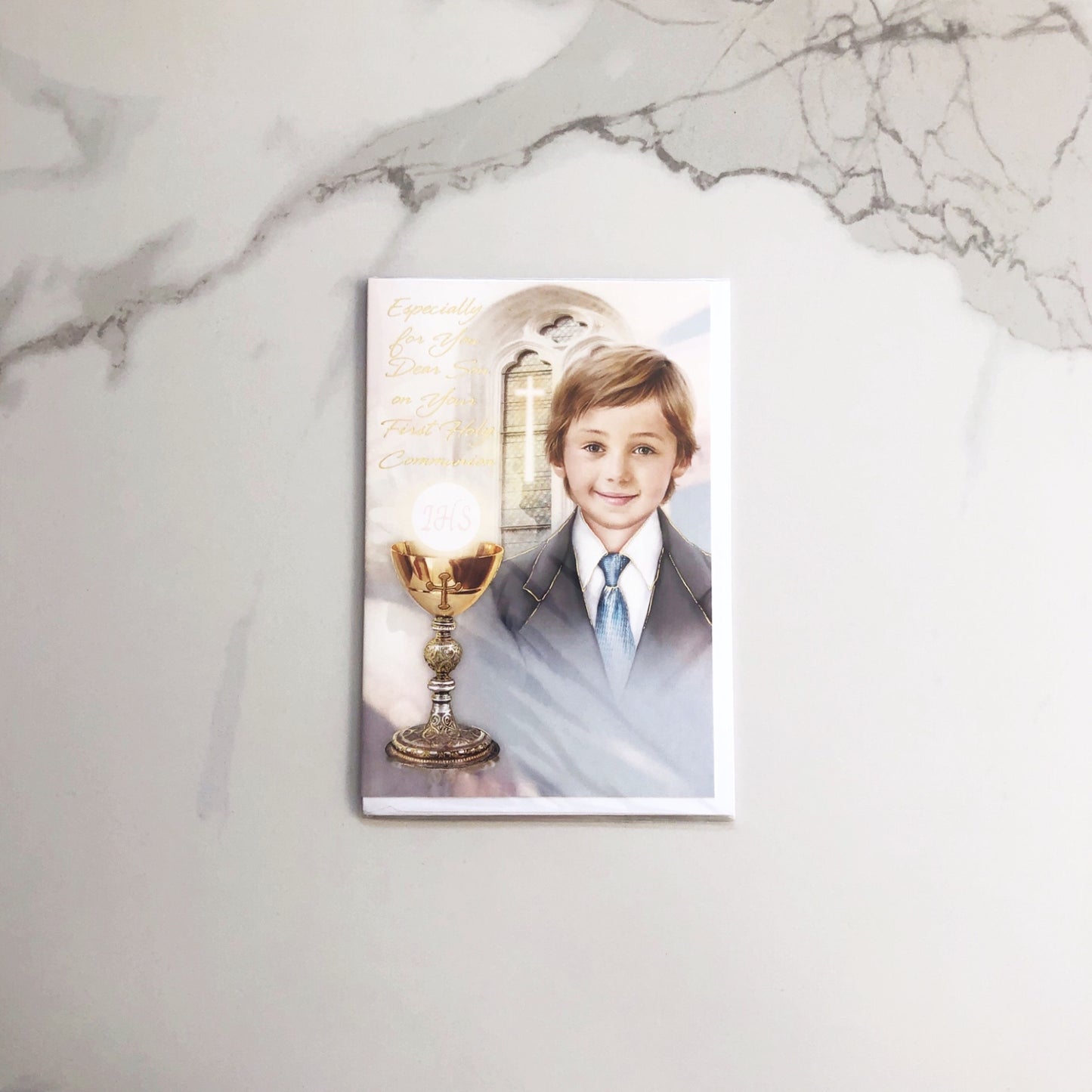 Card: First Holy Communion - Son