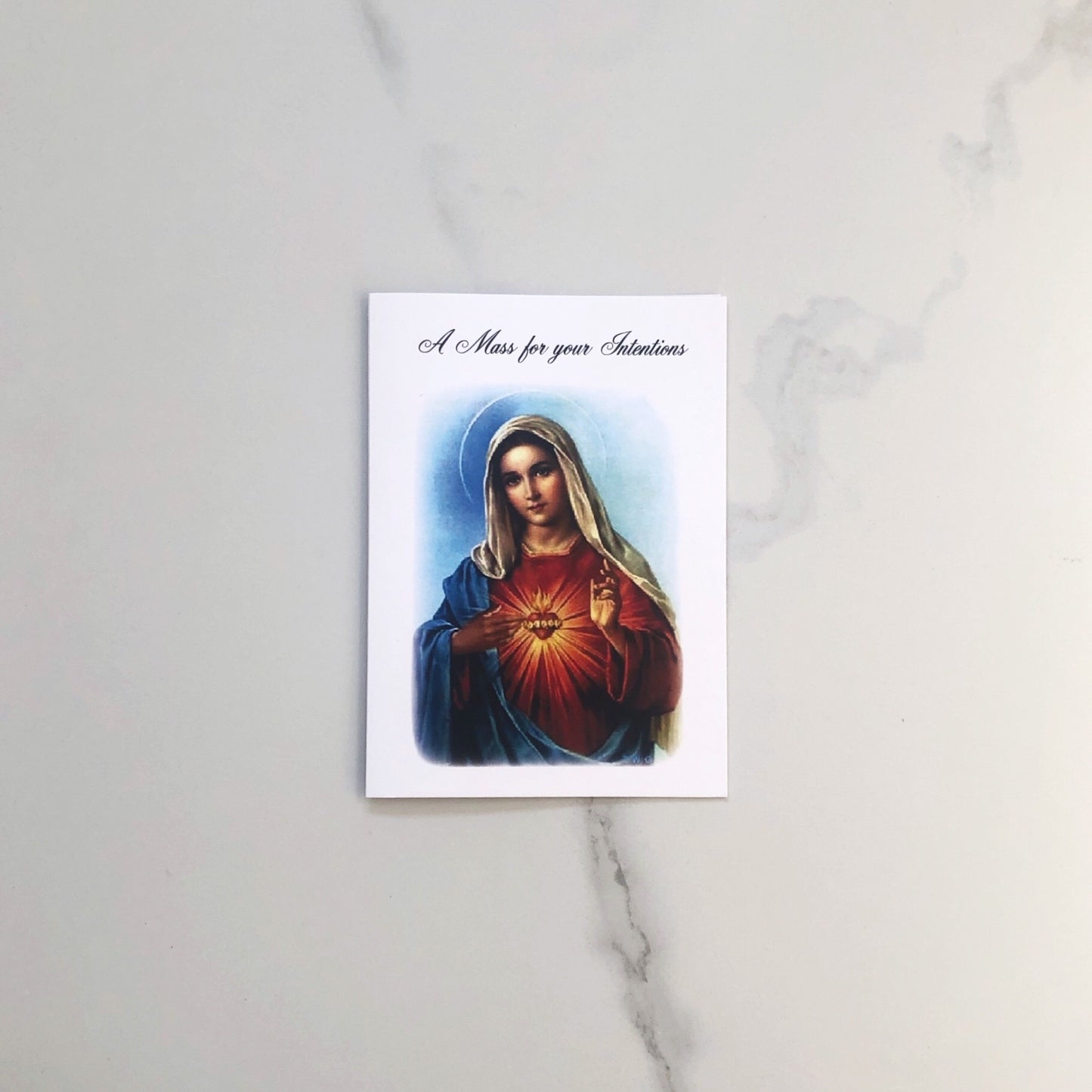 Mass Card: Mass For Your Intentions