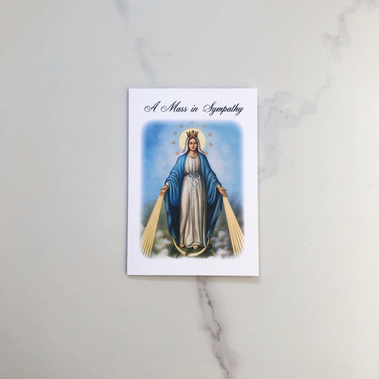 Mass Card: Mass in sympathy