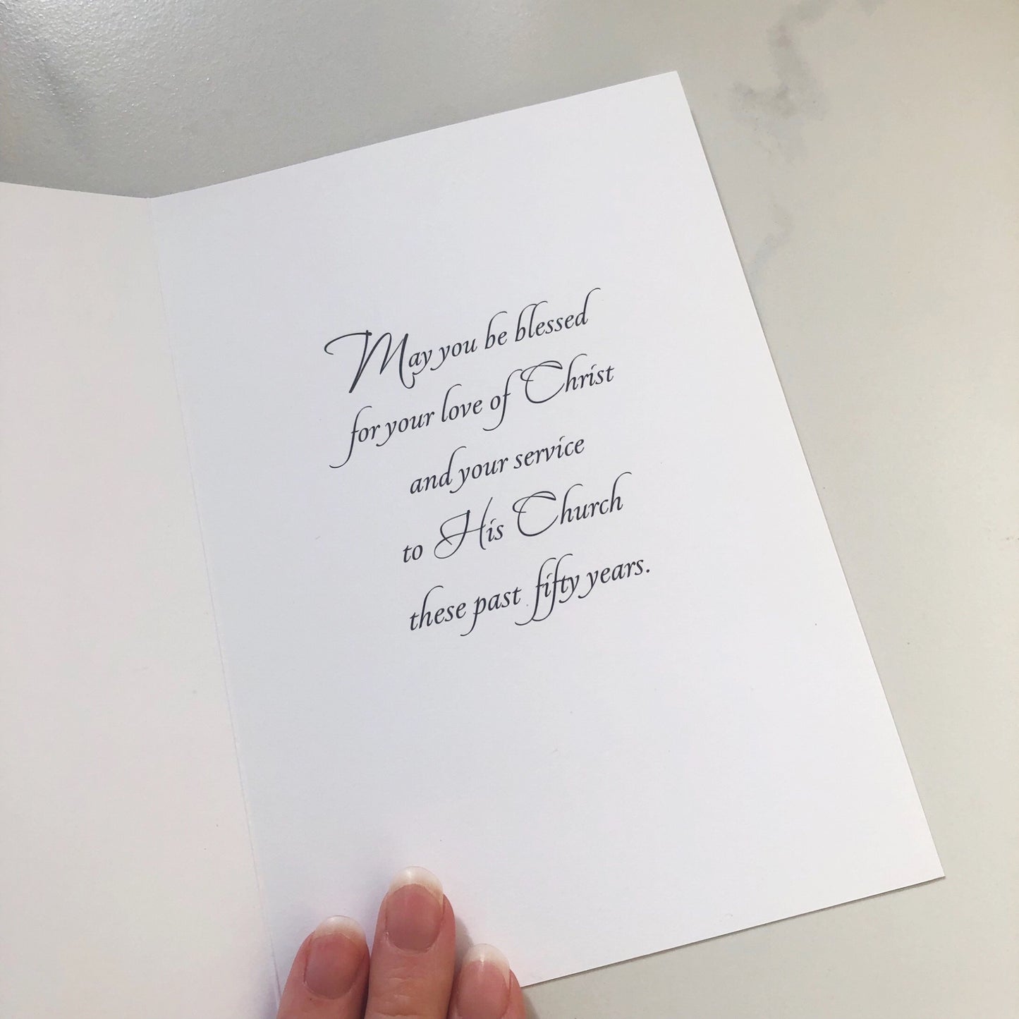 Card: Anniversary Blessings