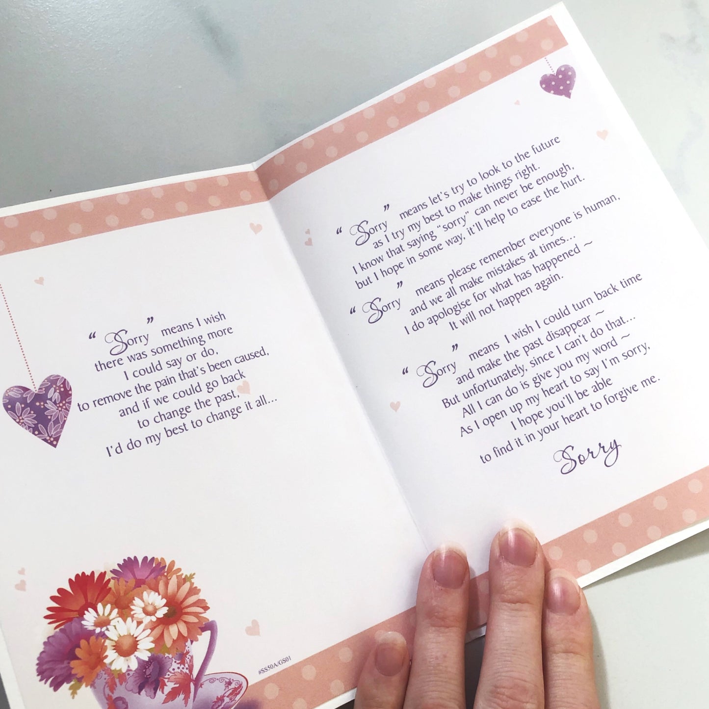 Card: What Is The True Meaning Of Sorry?
