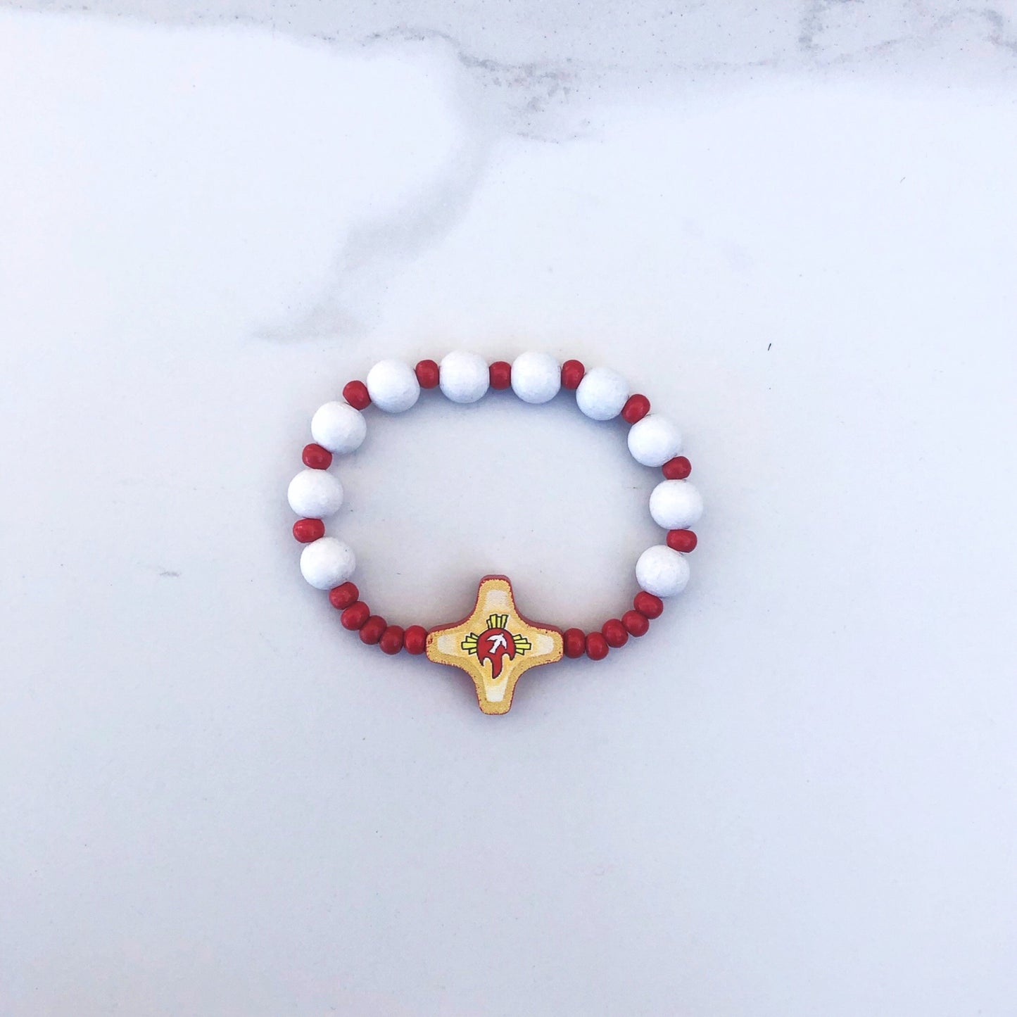 Bracelet: Rosary Confirmation Wood