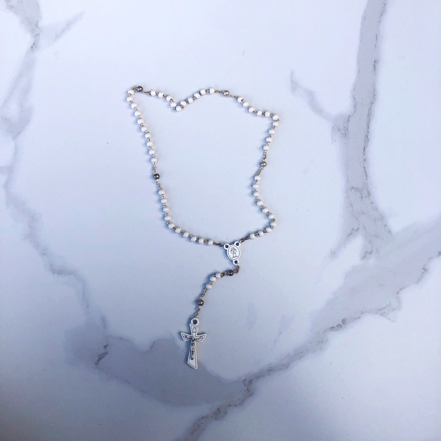 Rosary Beads: First Communion (I Am the Living Bread)