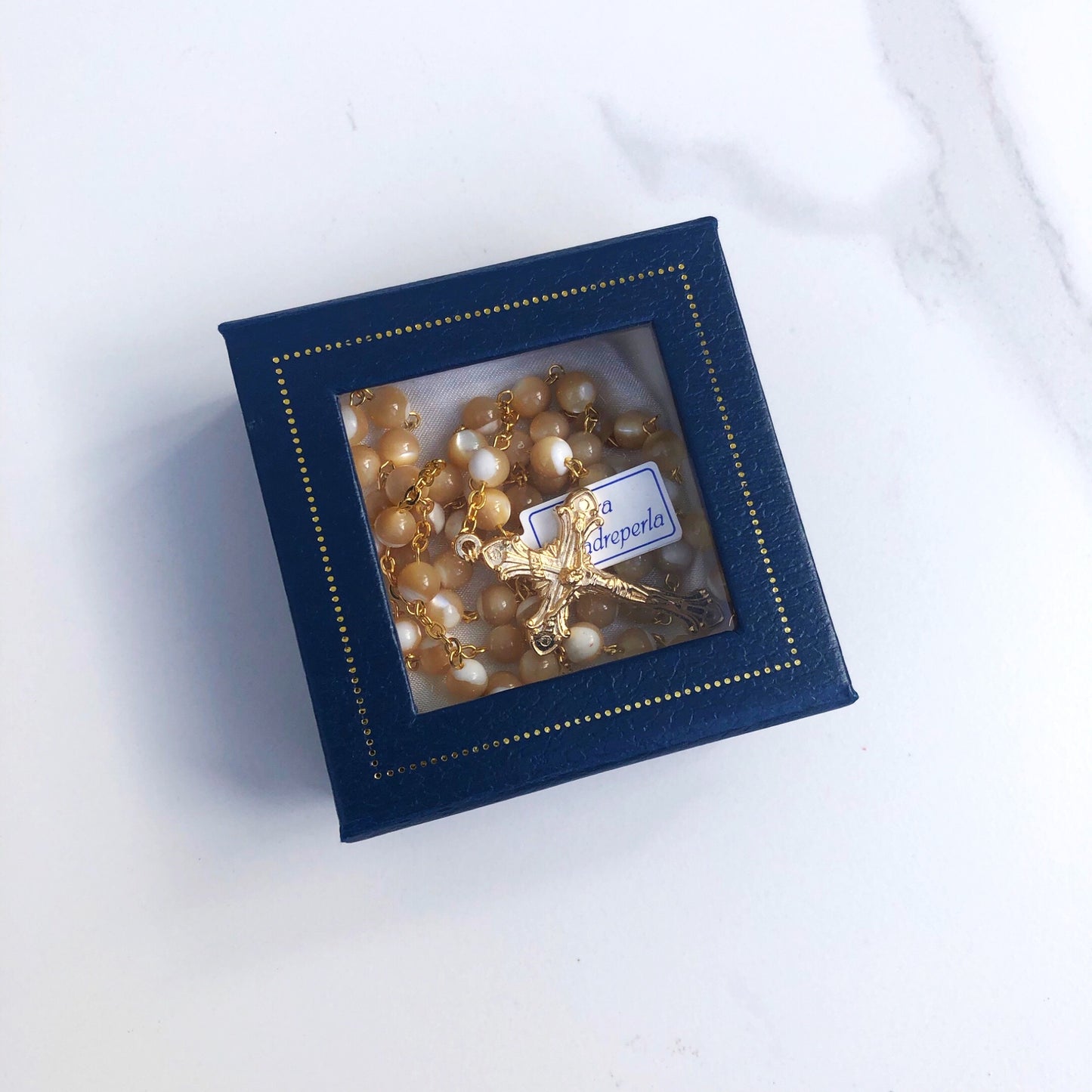Rosary: Mother of Pearl