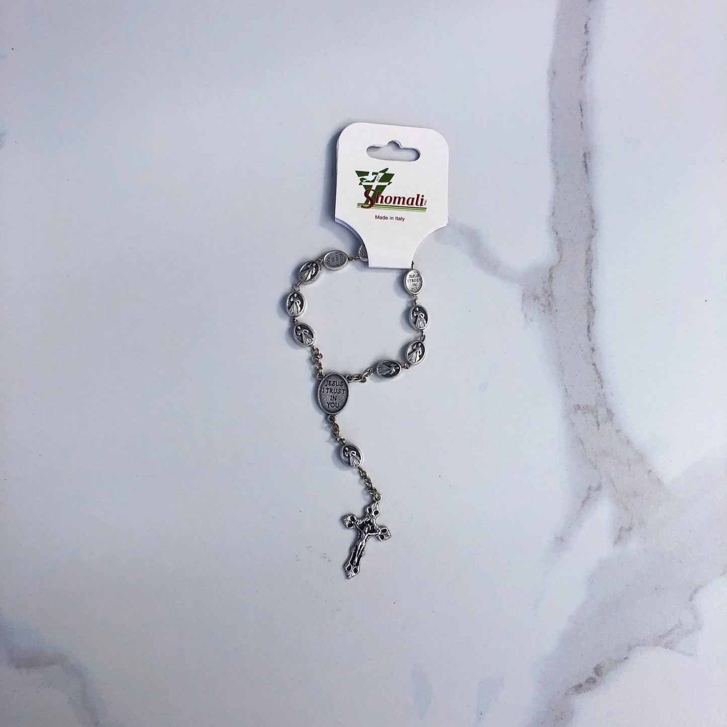 Rosary- One Decade Metal Divine Mercy