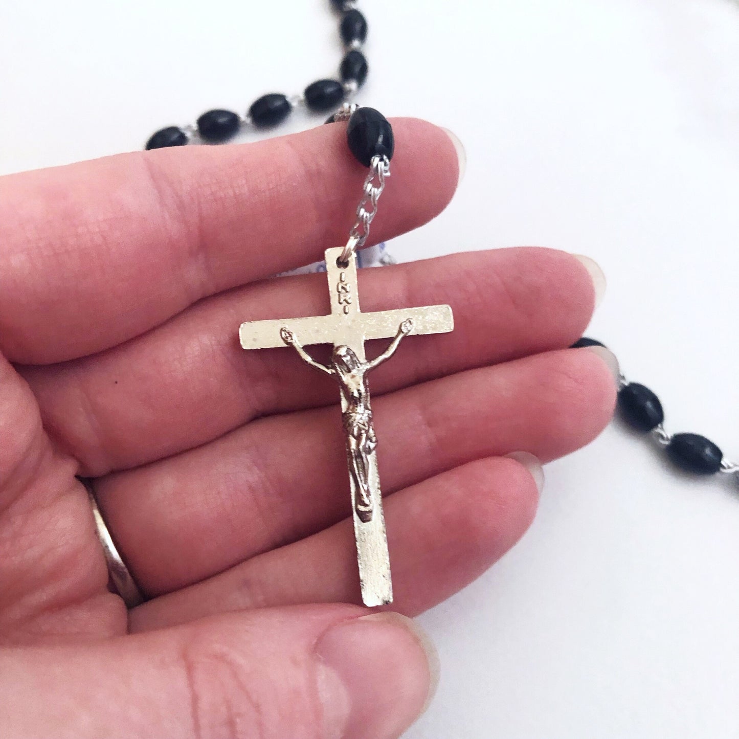 Rosary - Plastic Black